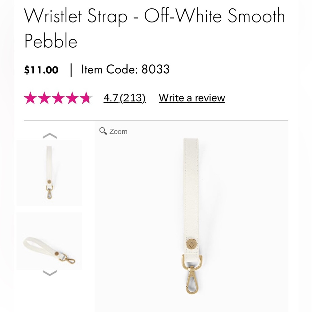 NIB Thirty-One wristlet strap